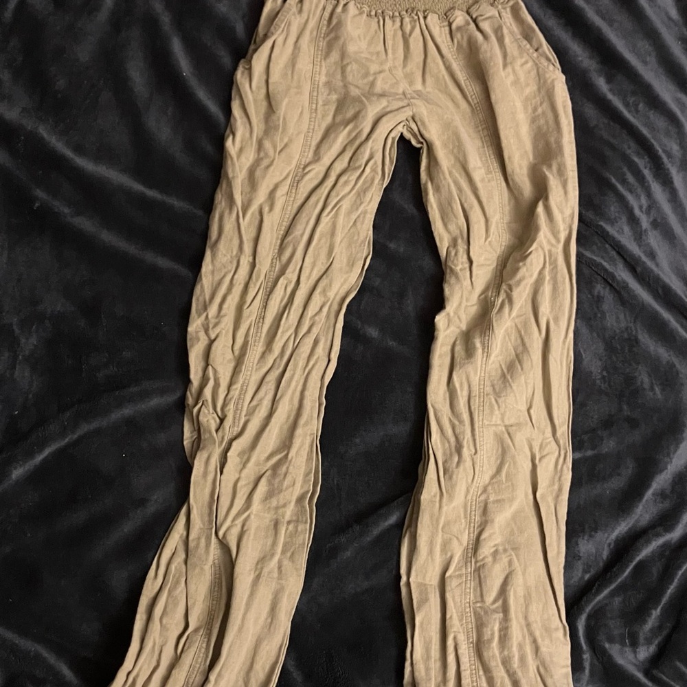 Tan Casual Pants
